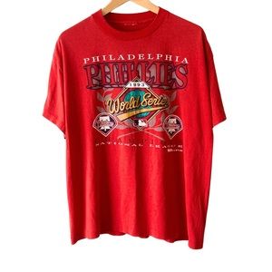 Vintage Single Stitch Philadelphia Phillies 1993 World Series T-Shirt